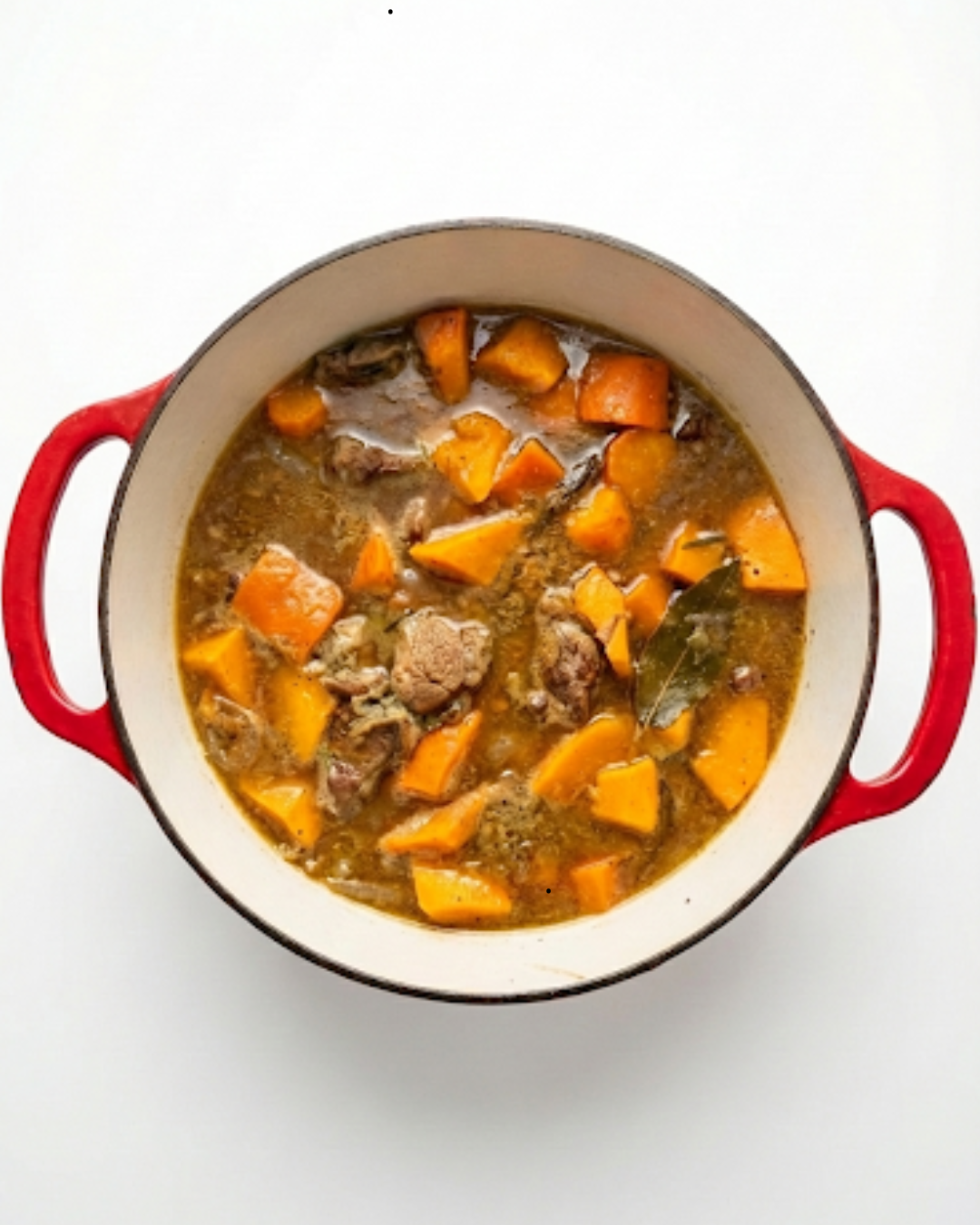Mijoté de veau à la bière et potimarron