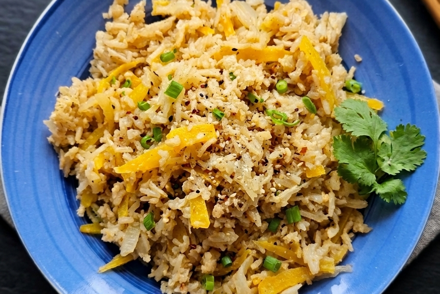 riz sauté chou chinois