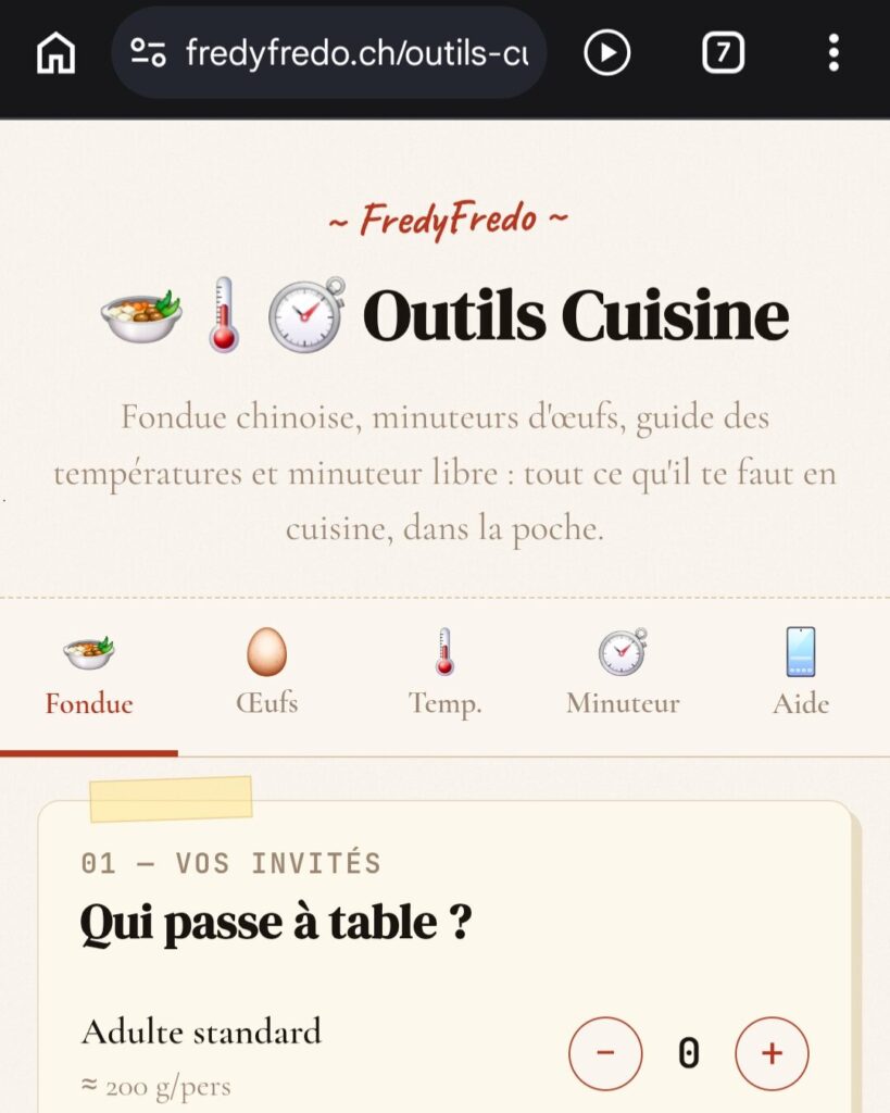 Outils Cuisine : le compagnon qui te simplifie la fondue chinoise, les œufs et les cuissons